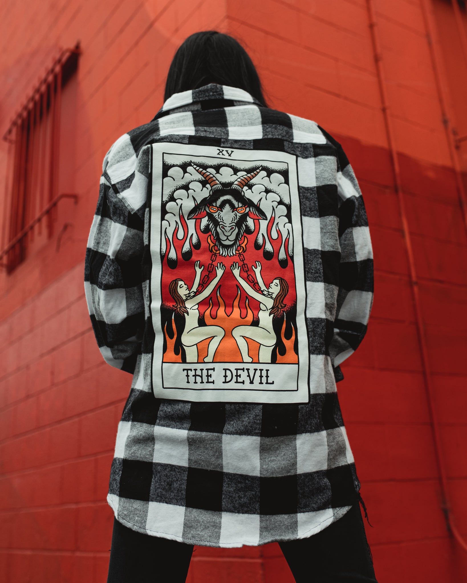 Tour Exclusive Devil Tarot Flannel