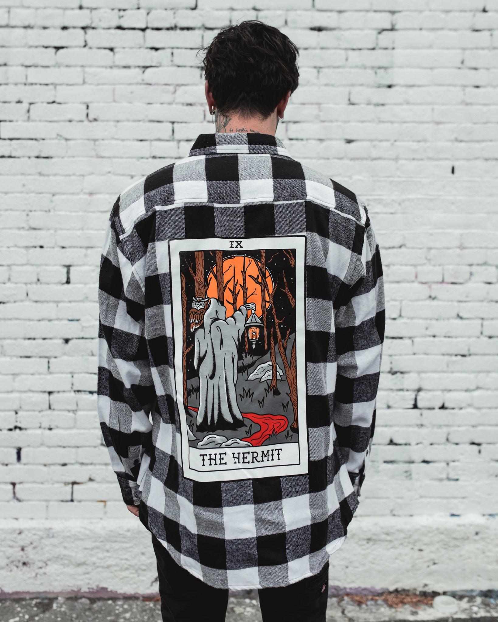 Tour Exclusive Hermit Tarot Flannel