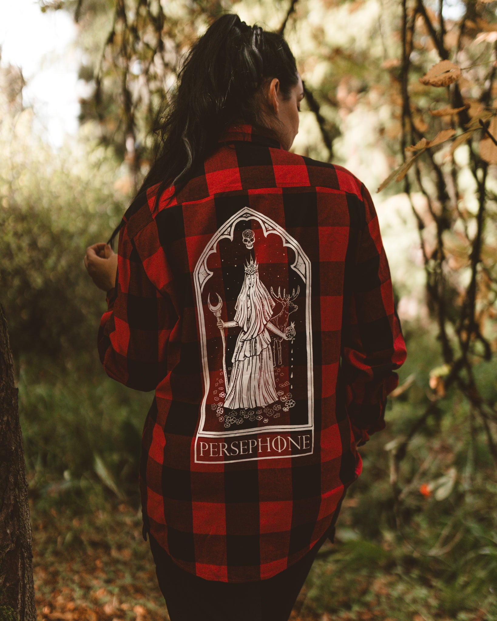 Persephone Oracle Flannel