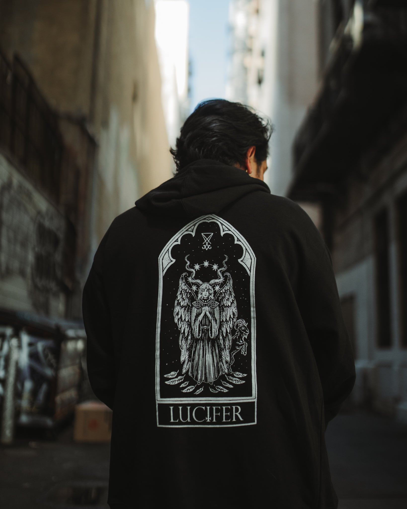 Lucifer Zip Up Hoodie
