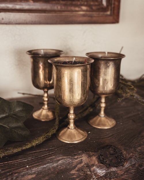 The Golden Dawn Chalice Candle - 2 Left!