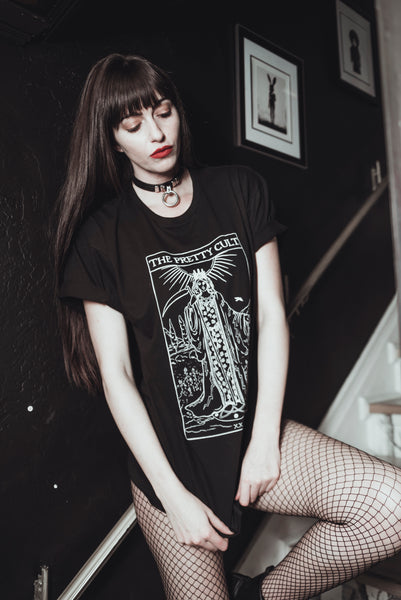 Lady Reaper Tee | Gothic Witchy Graphic Shirt – The Pretty Cult
