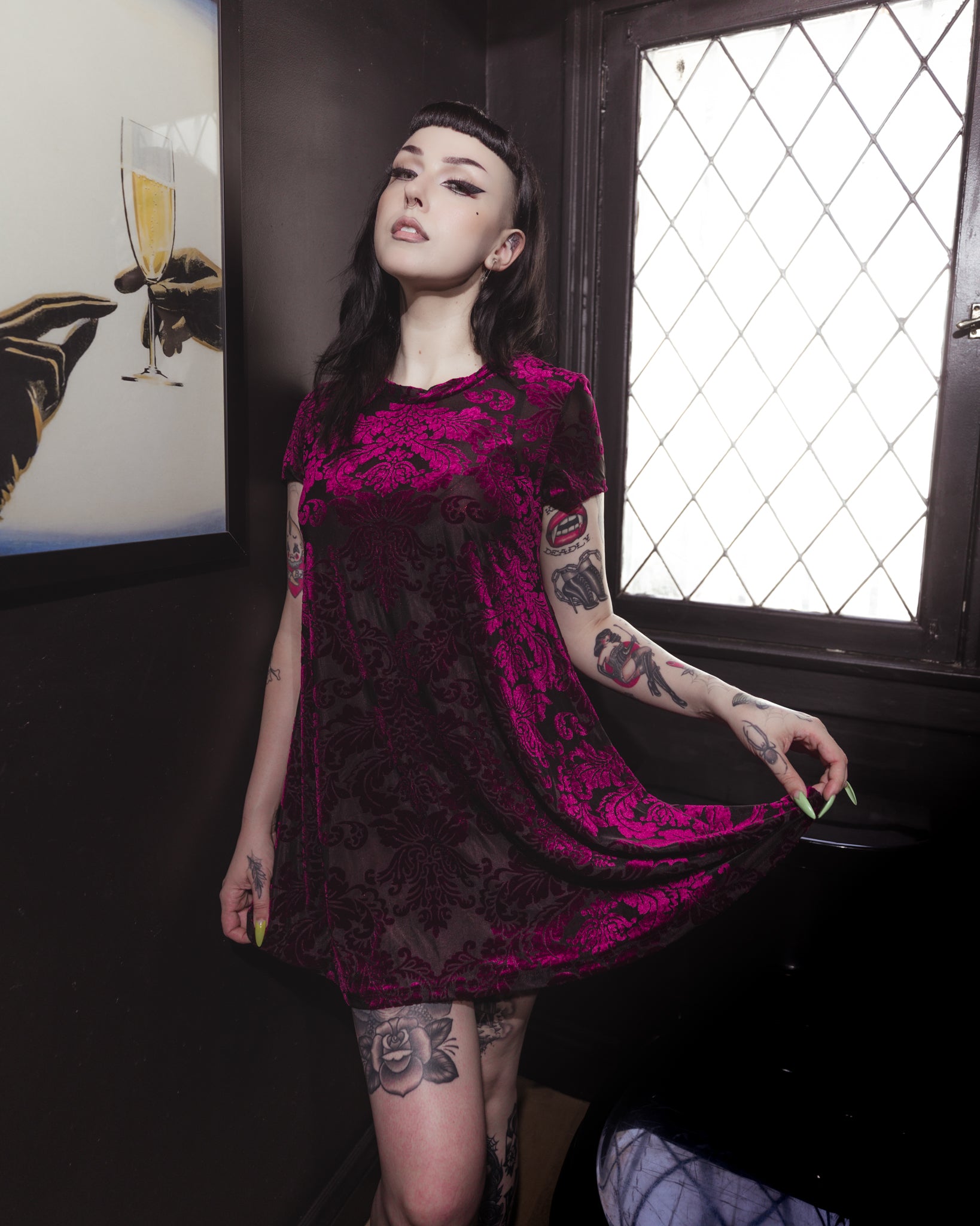 Wicked Rose Dress - Low Stock!
