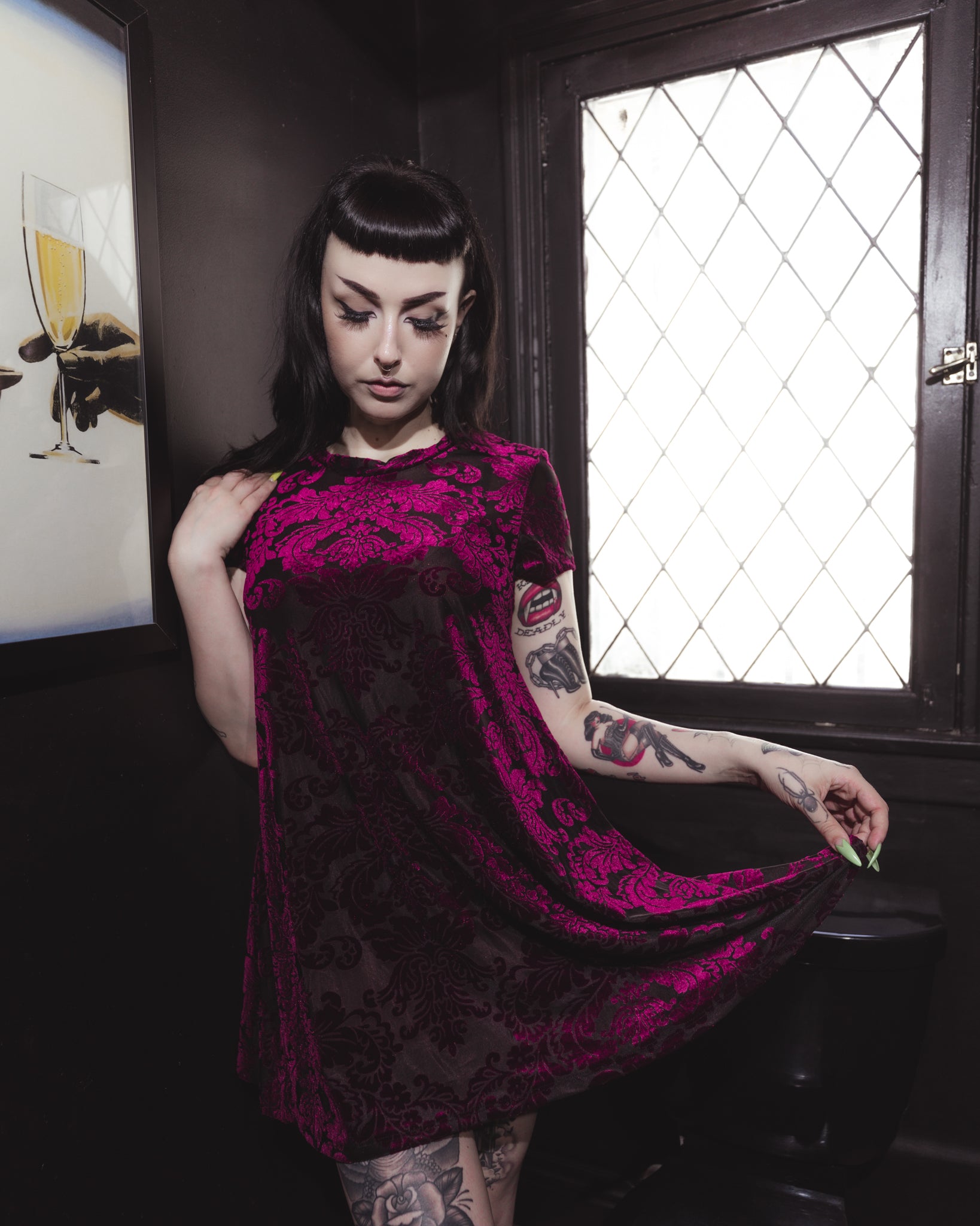 Wicked Rose Dress - Low Stock!