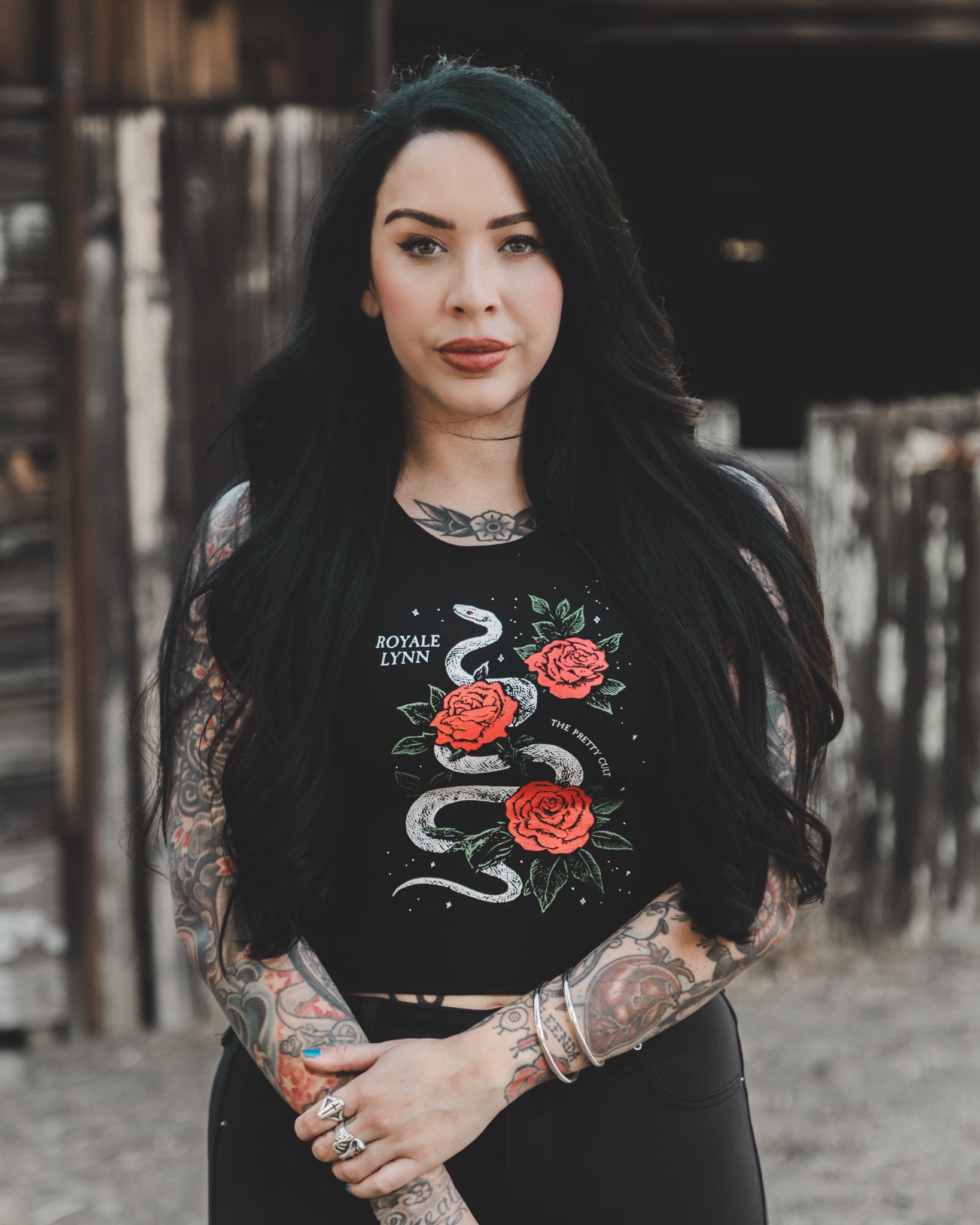 Death Wish Crop Top