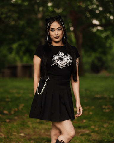 Haus Of Cult Halter Crop