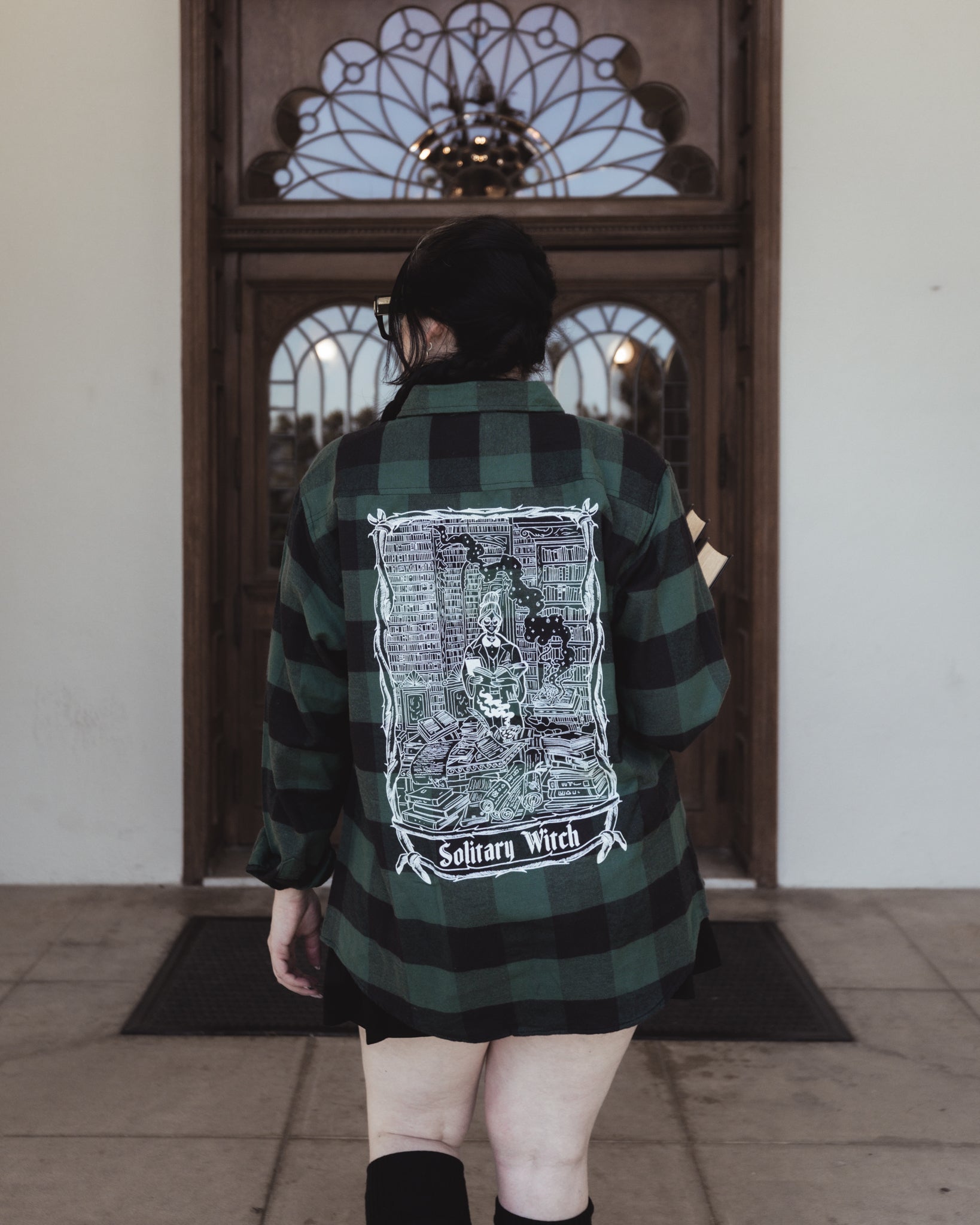 Solitary Witch Flannel