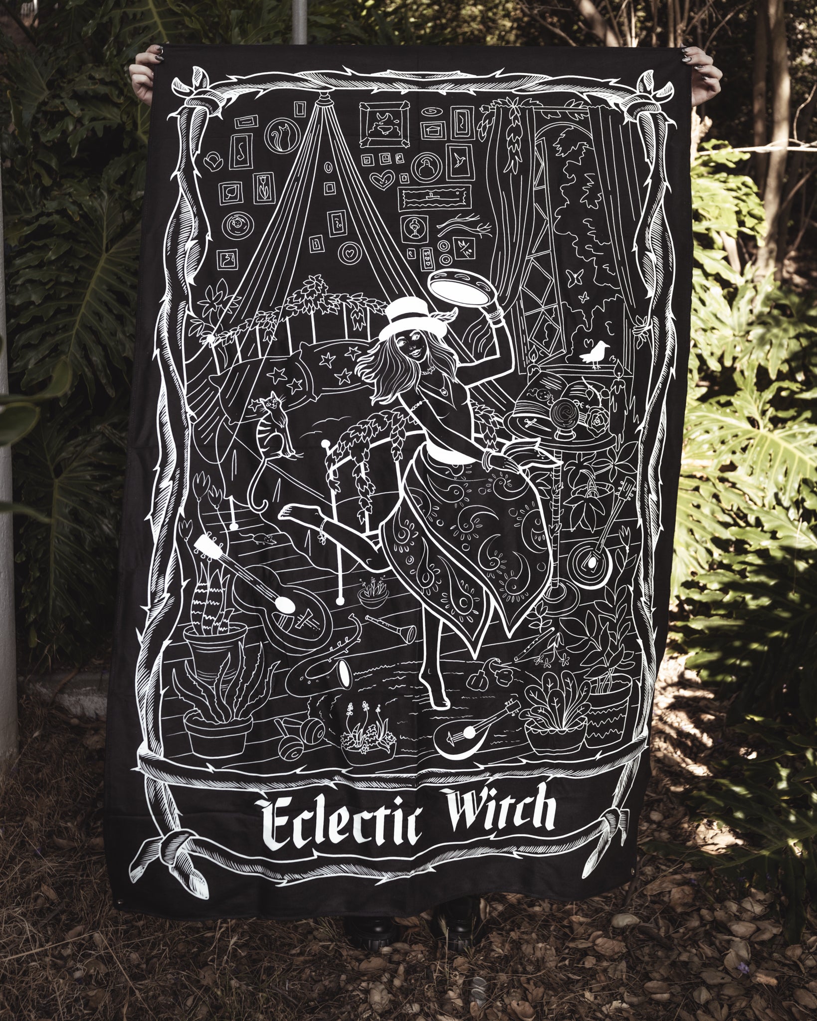 Eclectic Witch Tapestry