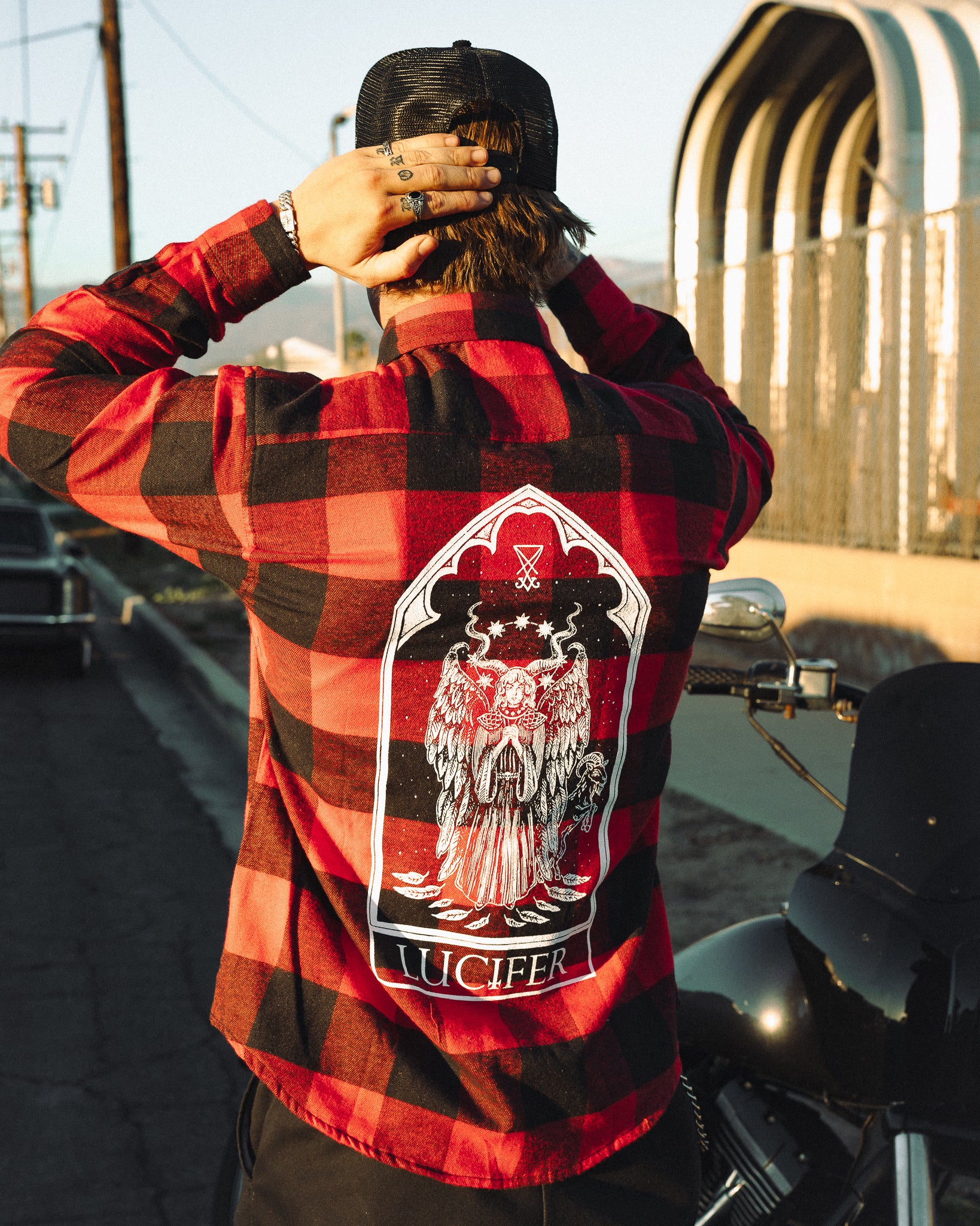 Lucifer Oracle Flannel