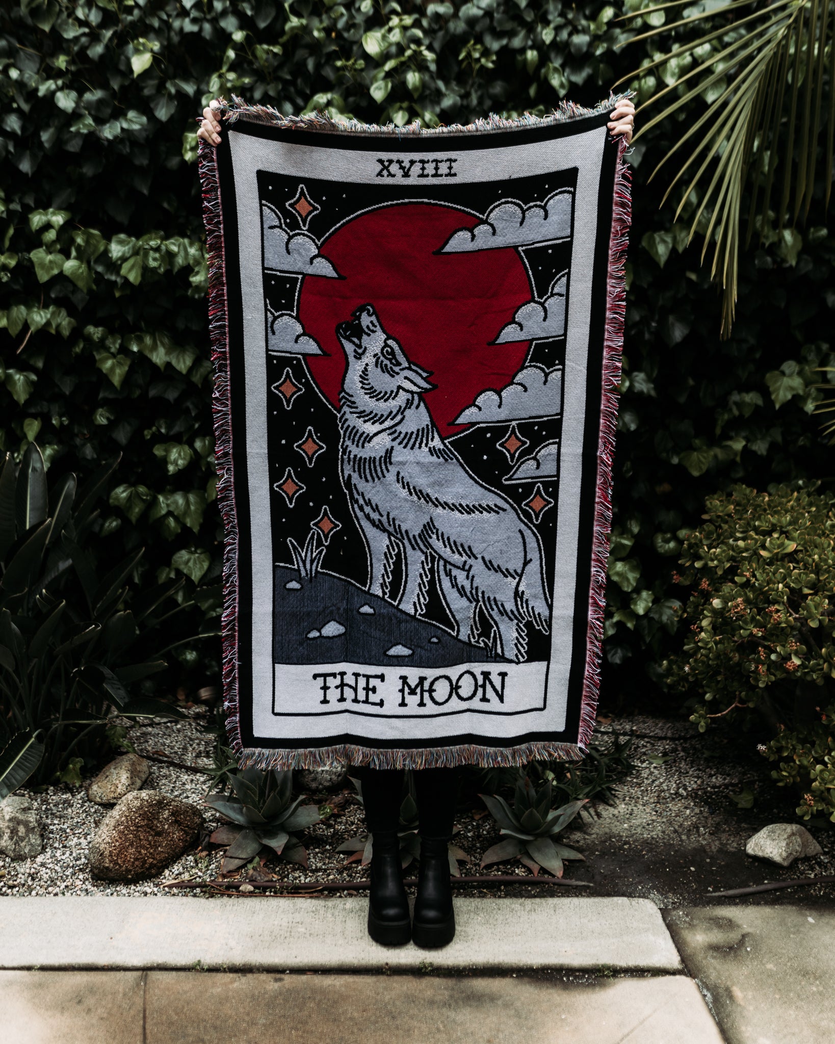 Moon Woven Blanket