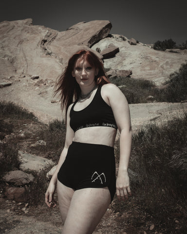Haus Of Cult Halter Crop