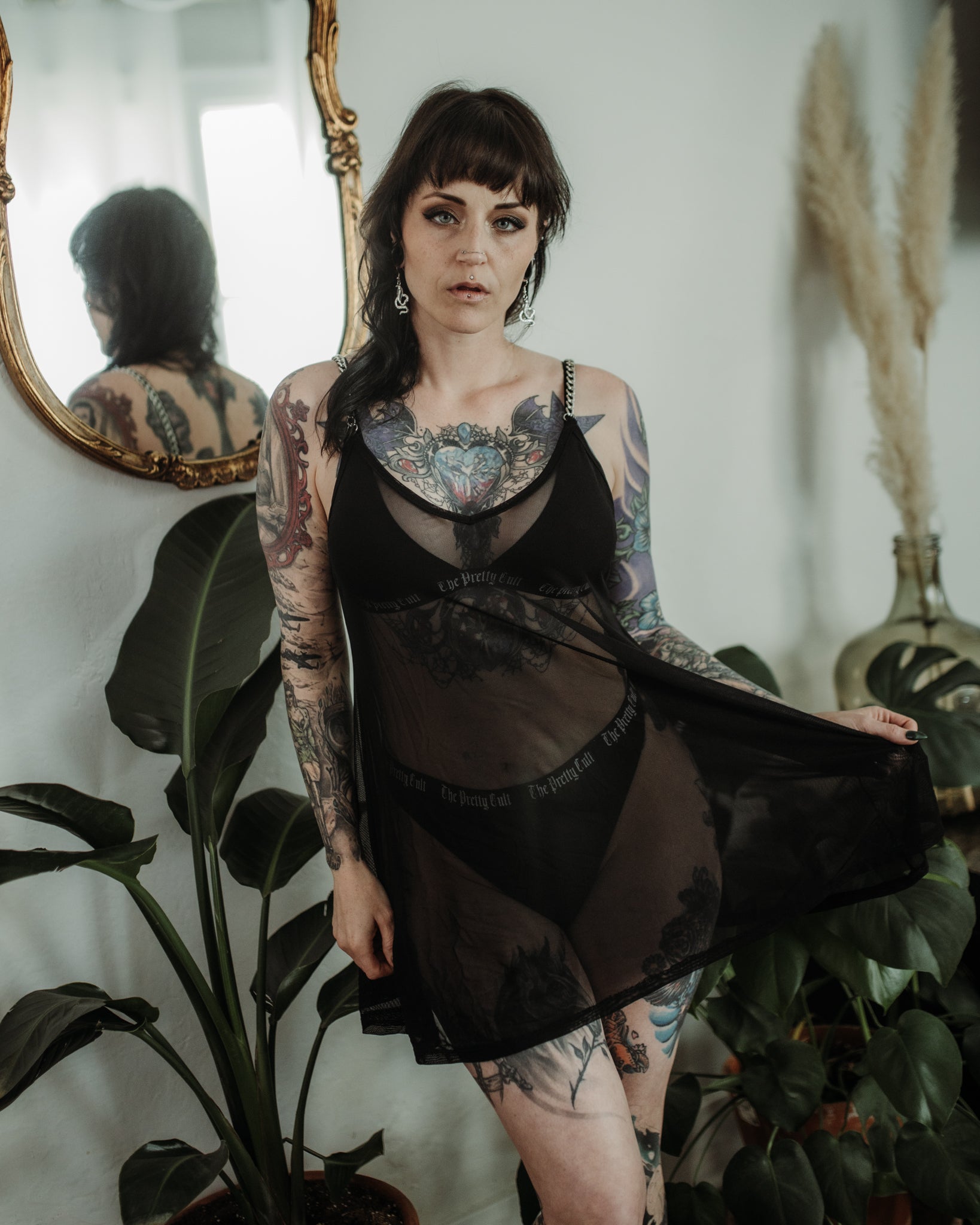 Vixen Mesh Dress
