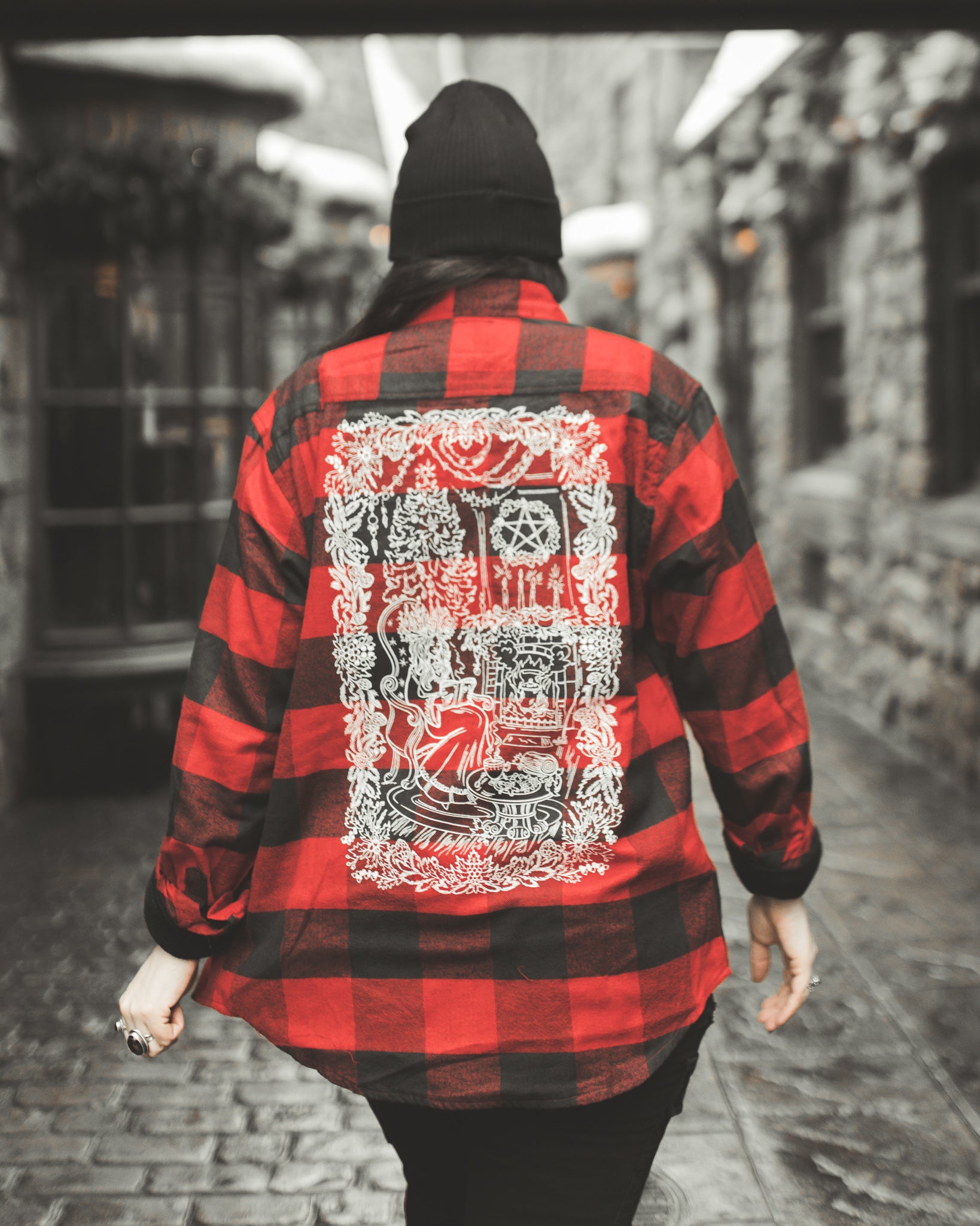 Yule Witch Flannel