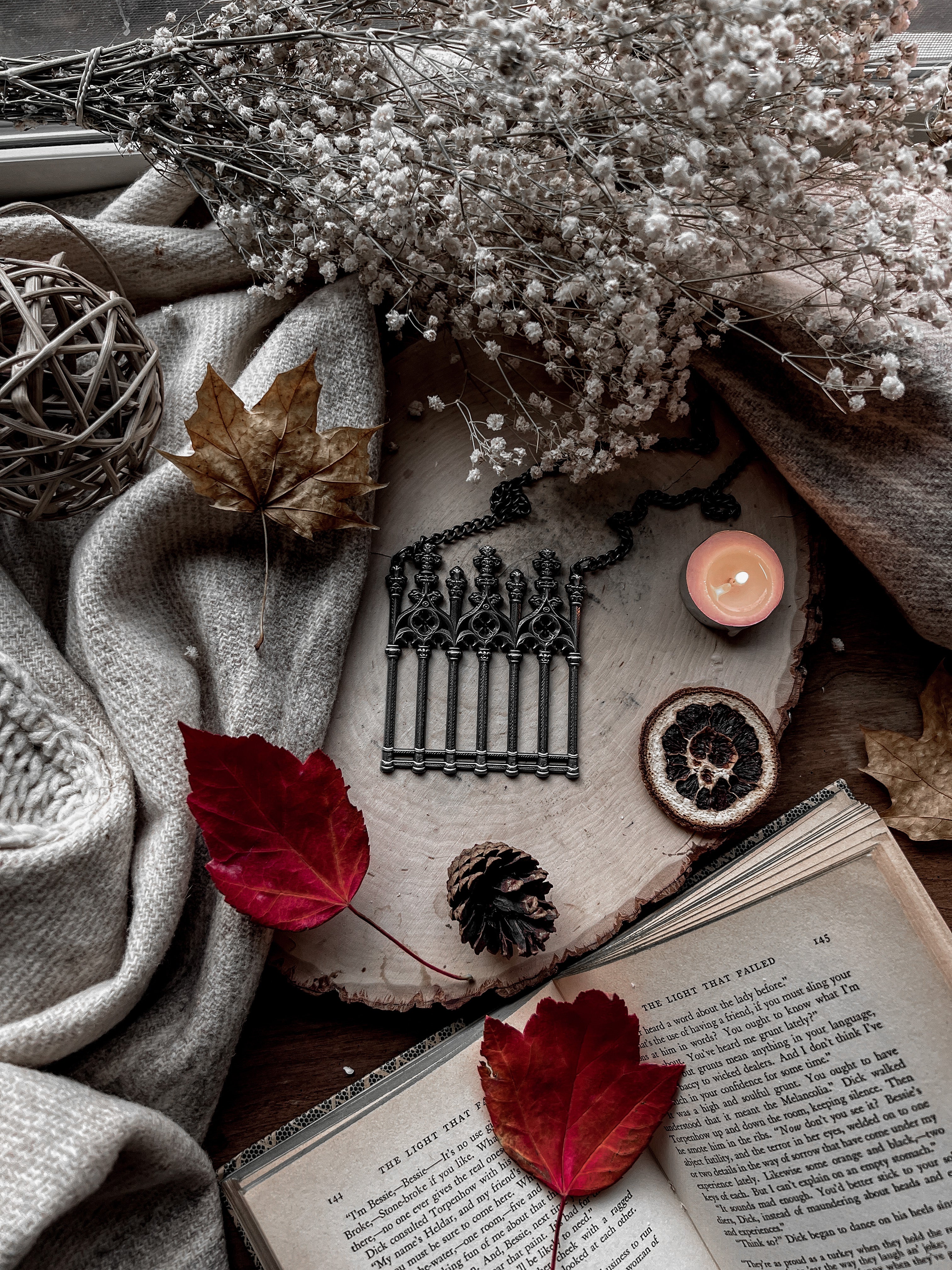 Cemetery Walks Necklace