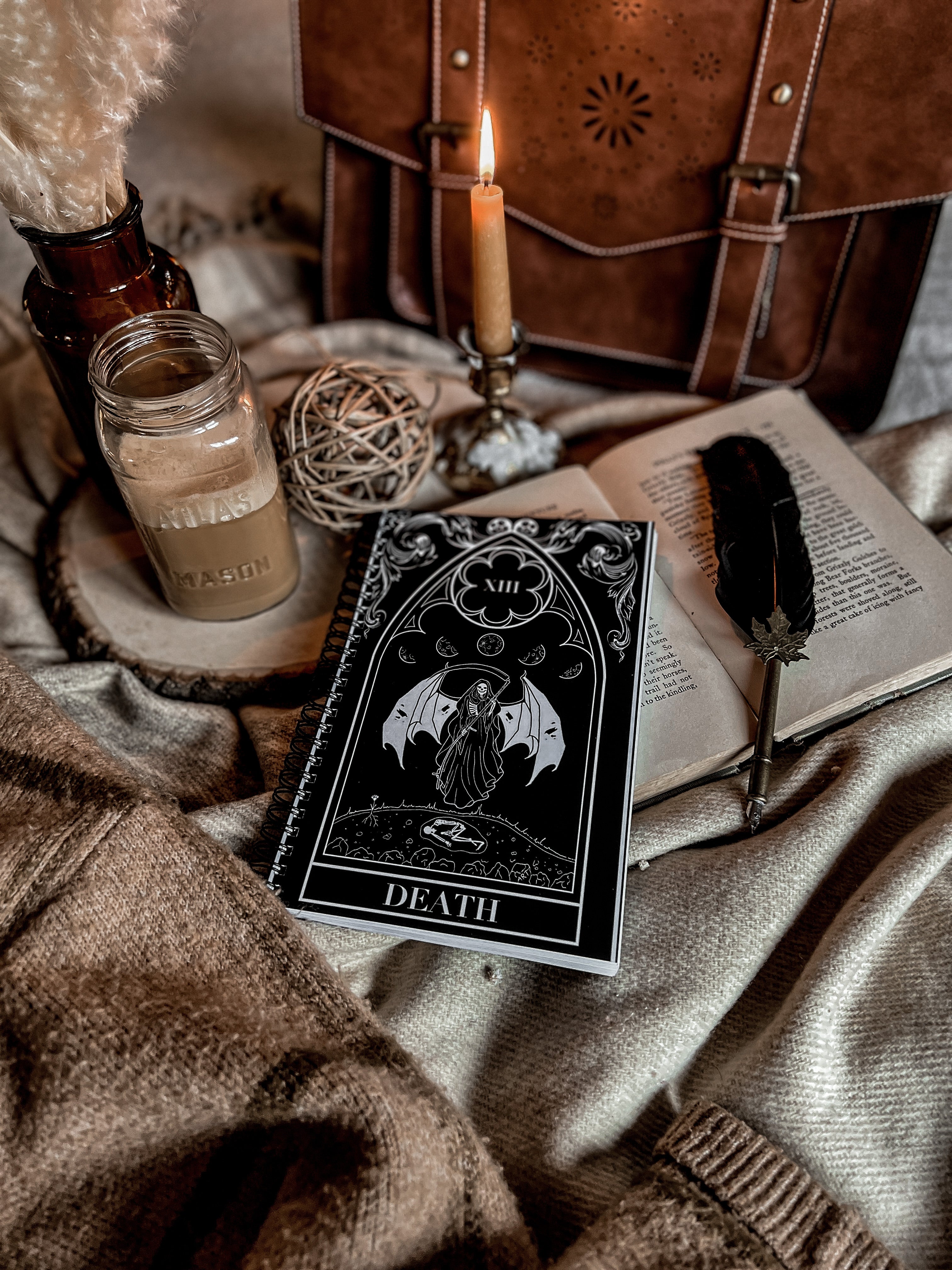 Death Tarot Notebook