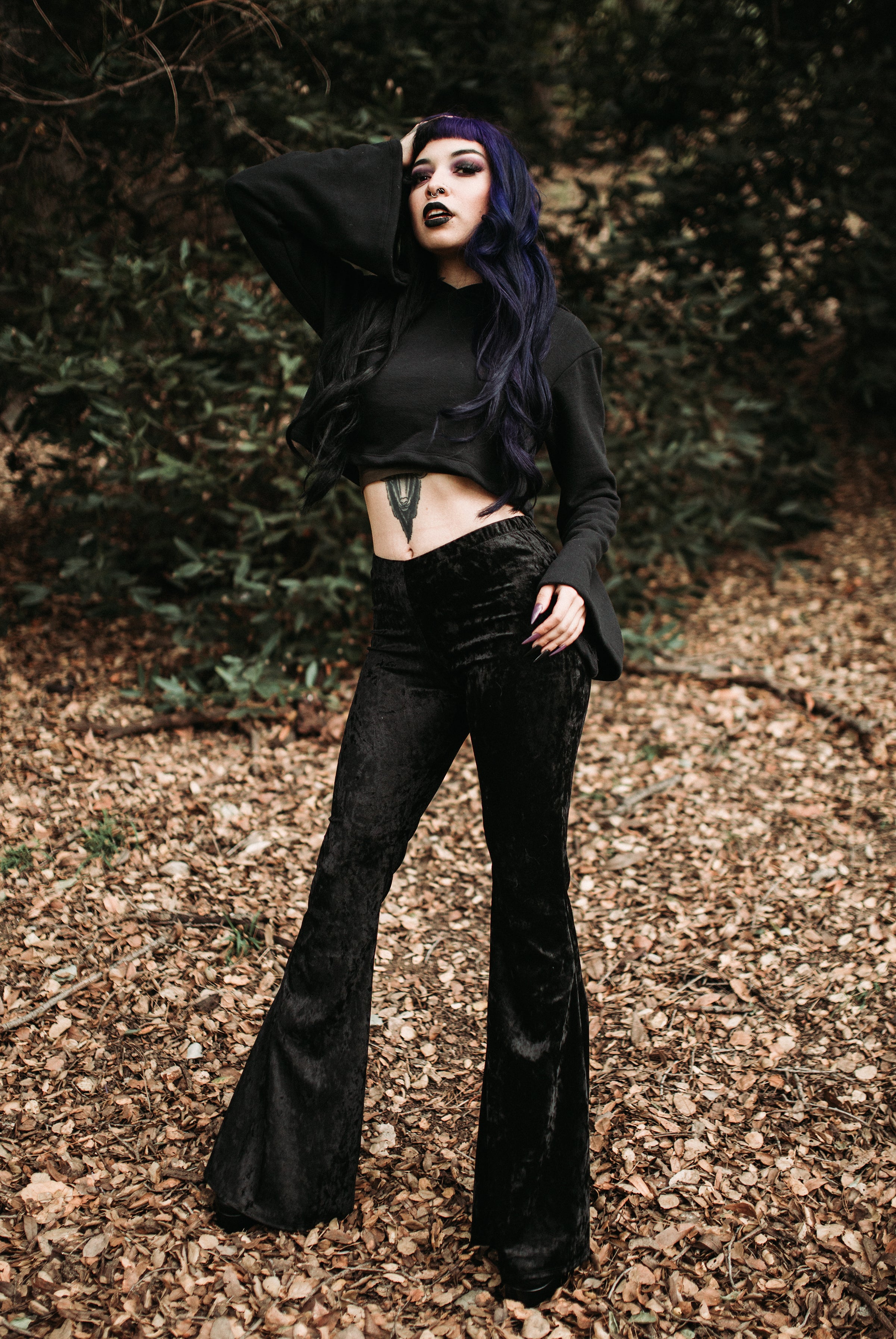 American Witch Velvet Bell Bottoms - Low Stock!