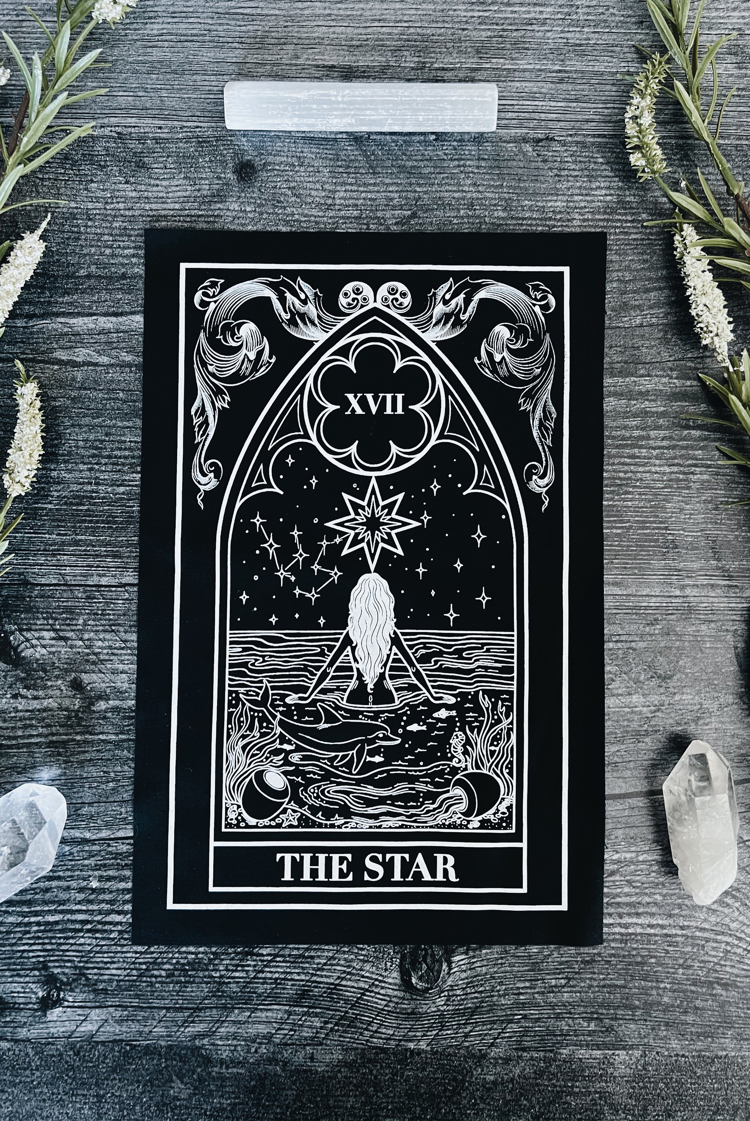 The Star Tarot Card Back Patch