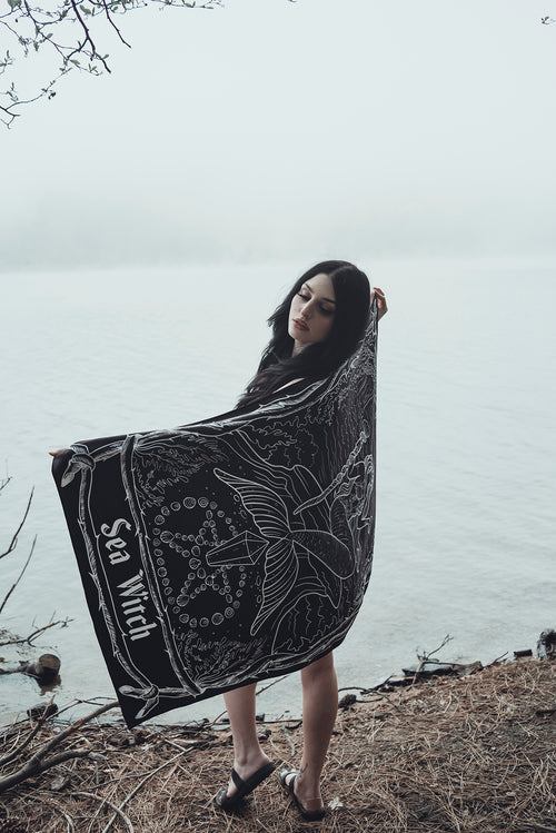 Sea Witch Beach Towel