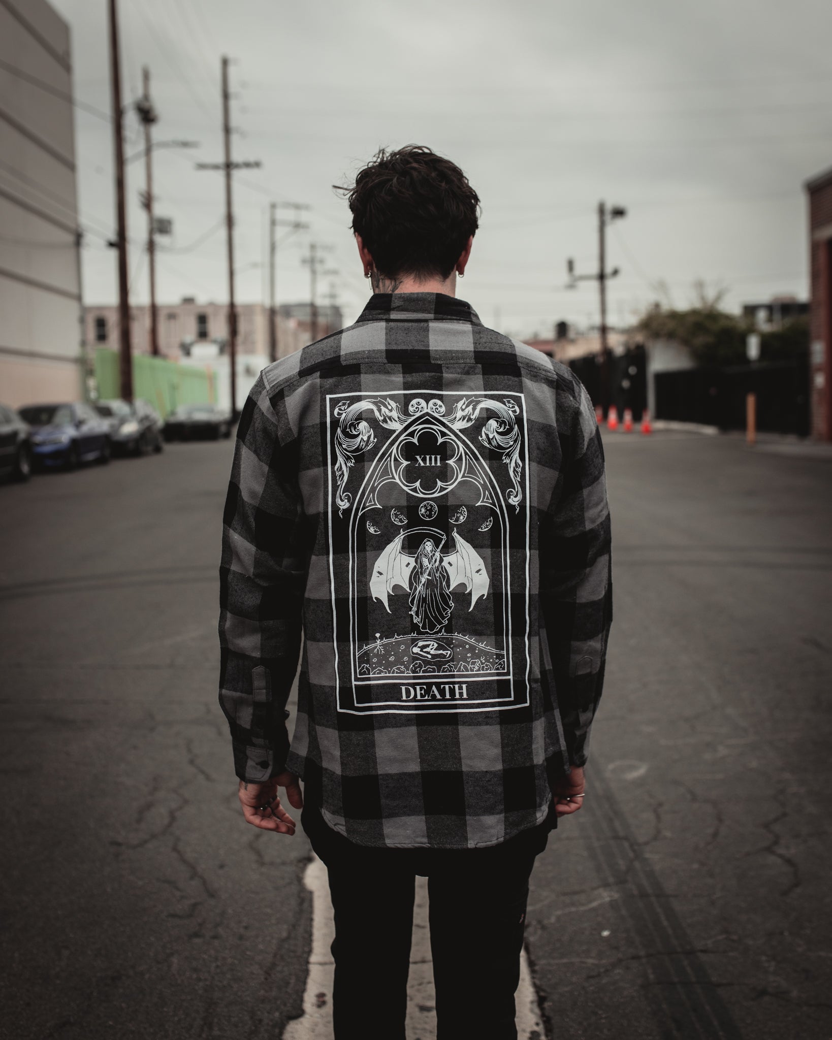 Death Charcoal Flannel