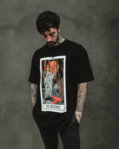 American Traditional Devil Tarot Tee