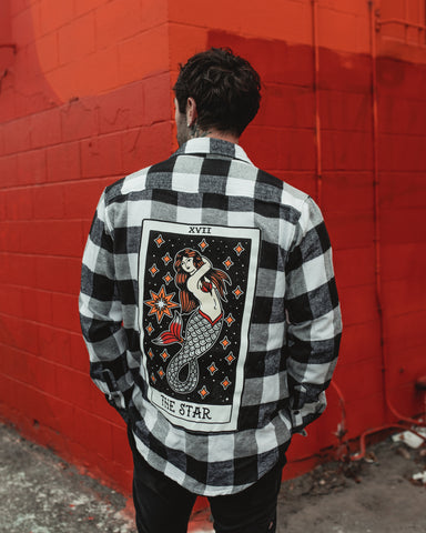 Wheel Of Fortune Charcoal Flannel