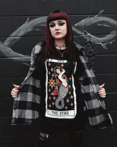 American Traditional Star Tarot Tee