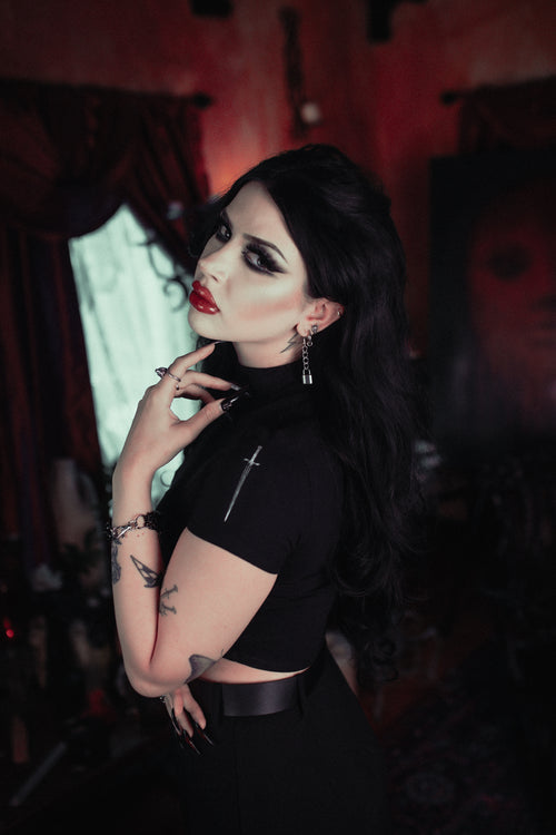 Heathen Crop Top