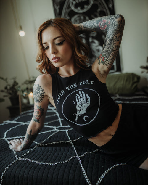 Join The Cult Crop Top