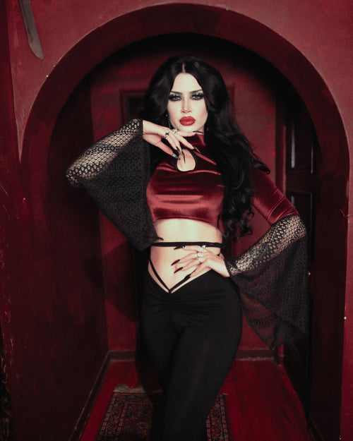 Sisters Of Shadow Top - Ruby