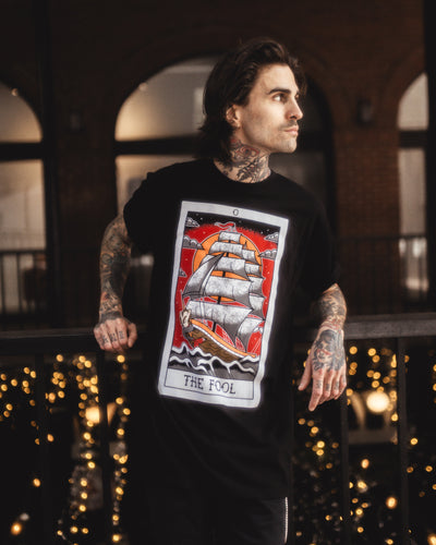 American Traditional Fool Tarot Tee