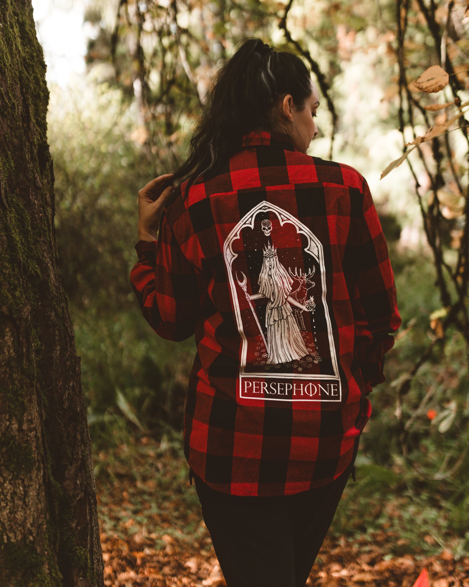 Persephone Oracle Flannel