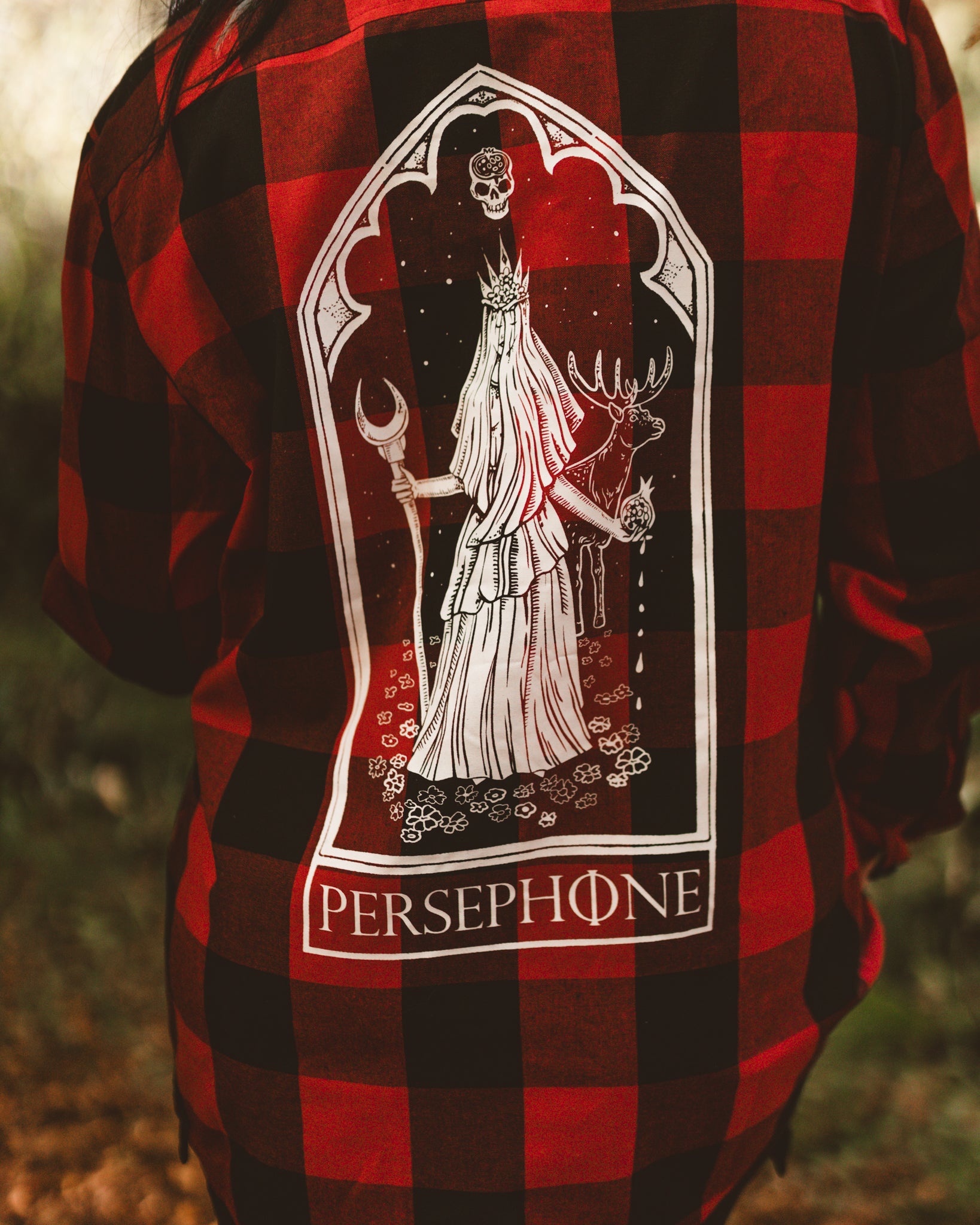 Persephone Oracle Flannel