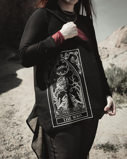 The Moon Tarot Tote Bag