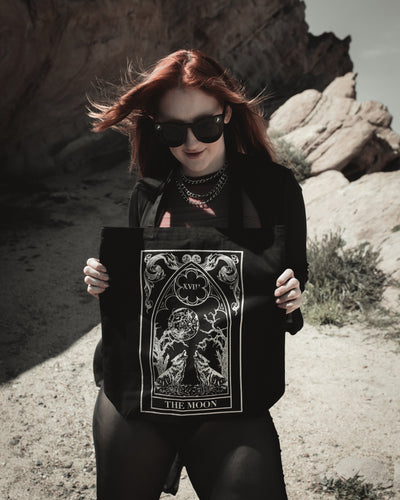 The Moon Tarot Tote Bag