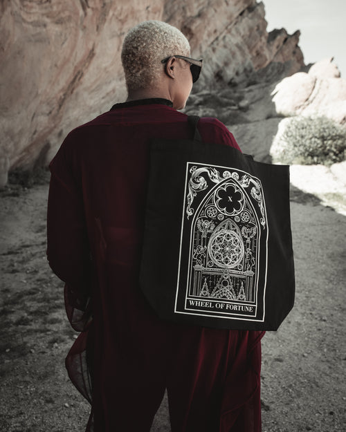 Wheel Of Fortune Tarot Tote Bag