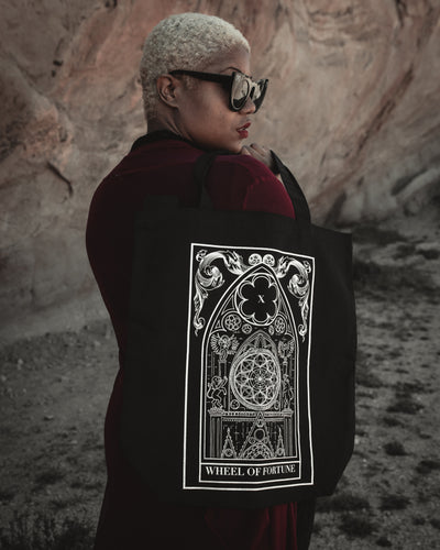 Wheel Of Fortune Tarot Tote Bag