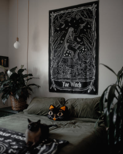 Fae Witch Tapestry
