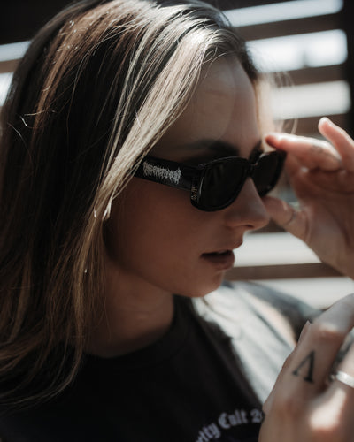 TPC Black Metal Sunglasses