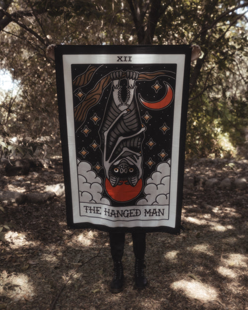 American Traditional Hanged Man Tapestry