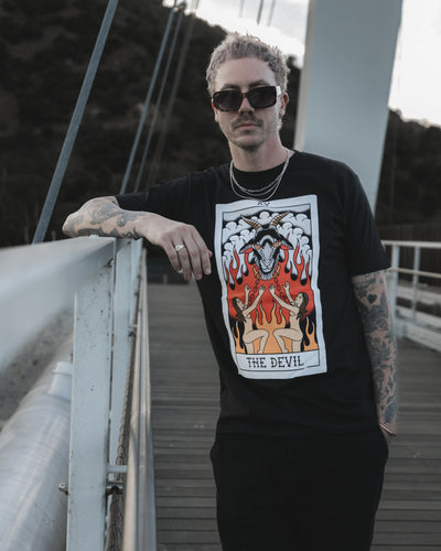 American Traditional Devil Tee