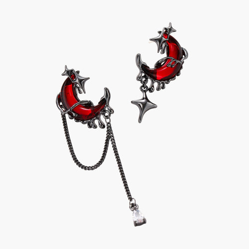 Blood Moon Earrings