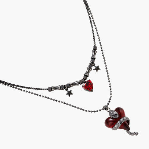 Coeur Serpent Necklace