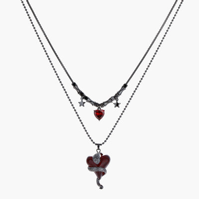 Coeur Serpent Necklace