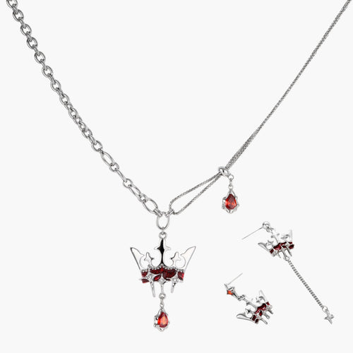 Royal Reliquary Necklace & Earring Set