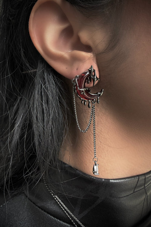 Blood Moon Earrings