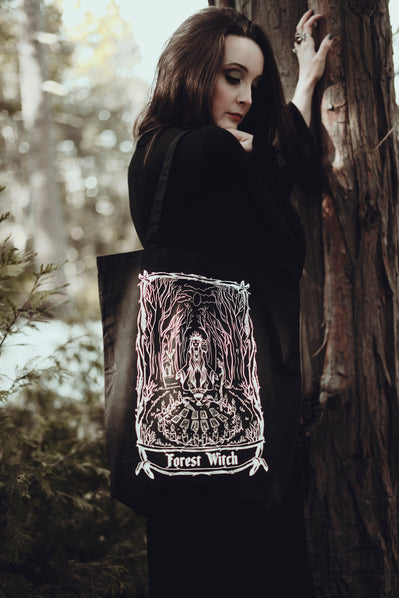 Forest Witch Tote Bag