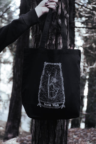 Obsidian Hymn Tote Bag
