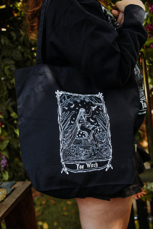Fae Witch Tote Bag
