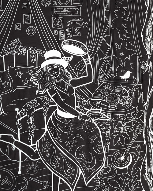 Eclectic Witch Tapestry