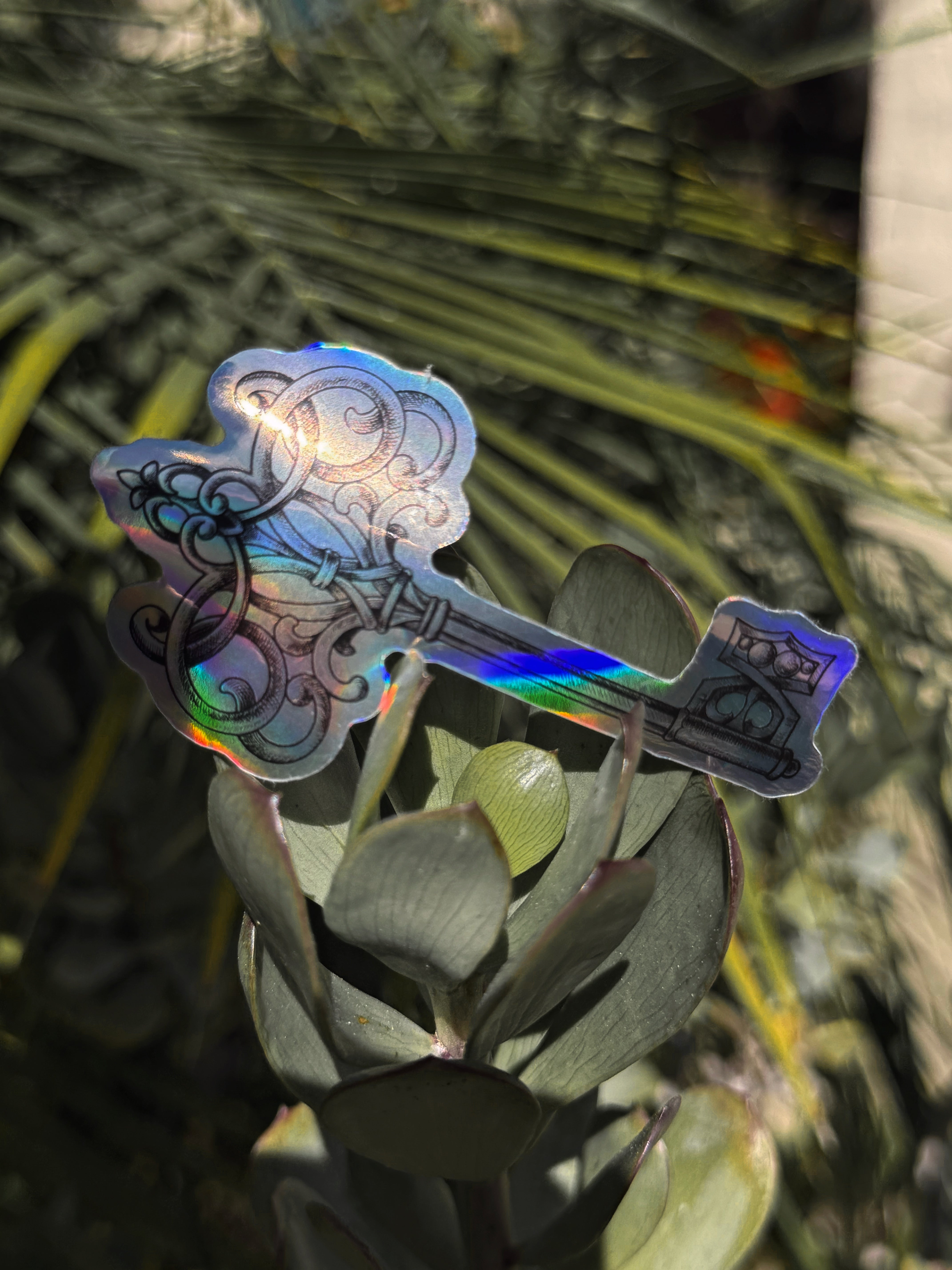 Key. Shop Sticker Design Skeleton Key Vinyl Sticker | The Pretty Cult